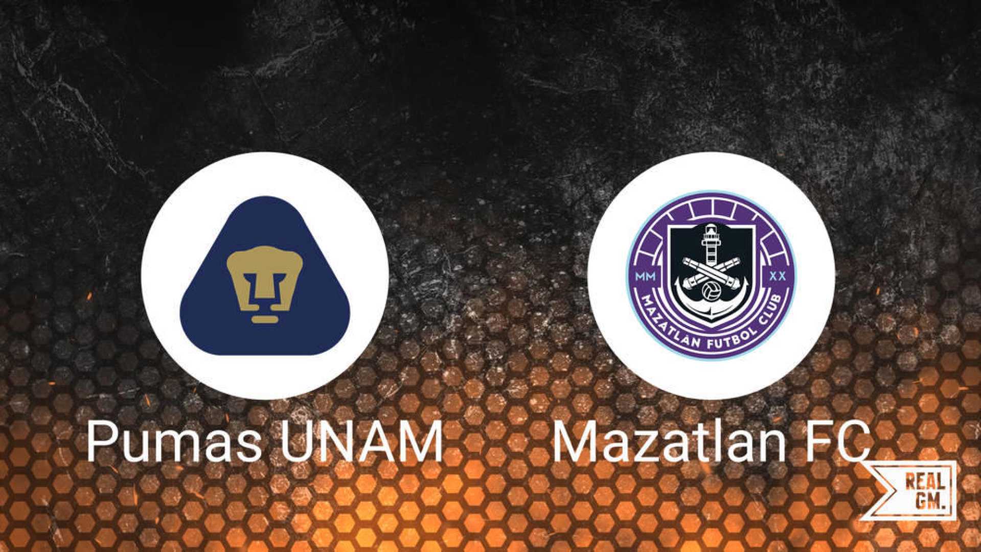 Mazatlán Vs Pumas Unam Liga Mx Apertura 2024