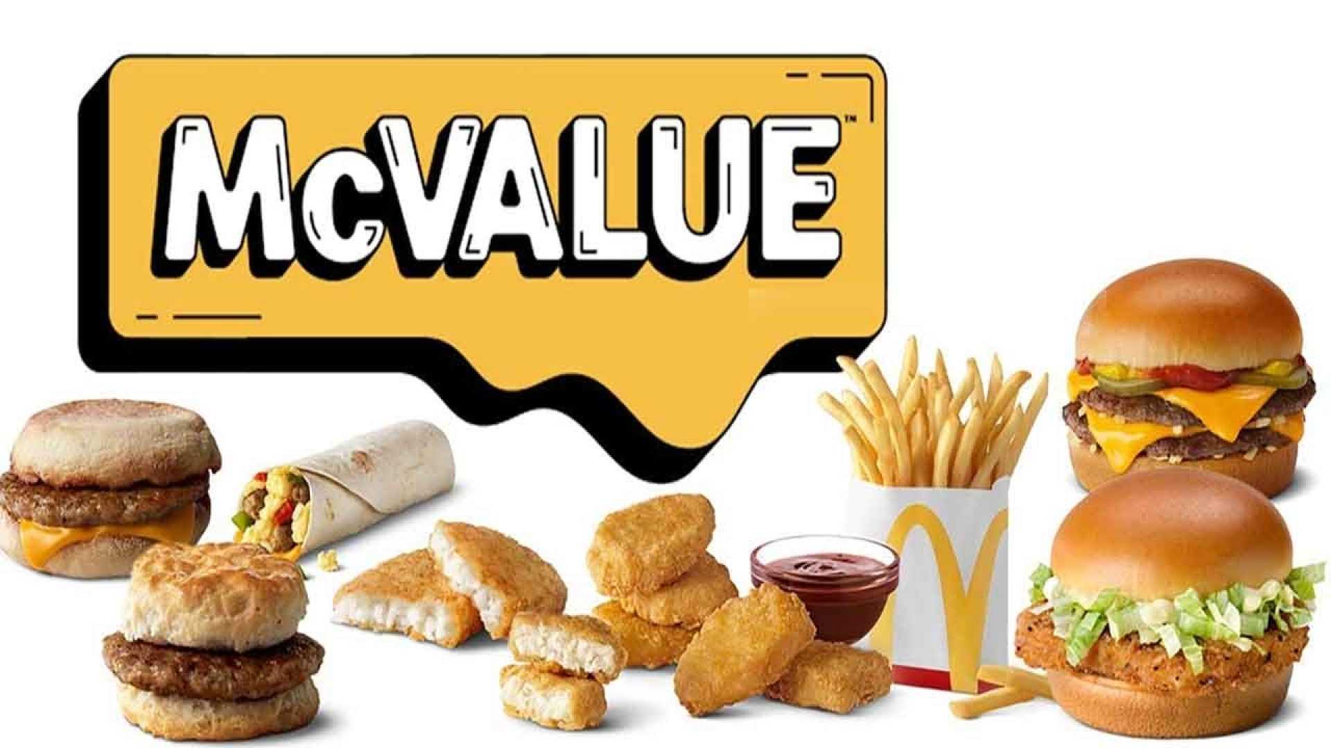 Mcdonald's Mcvalue Menu Items