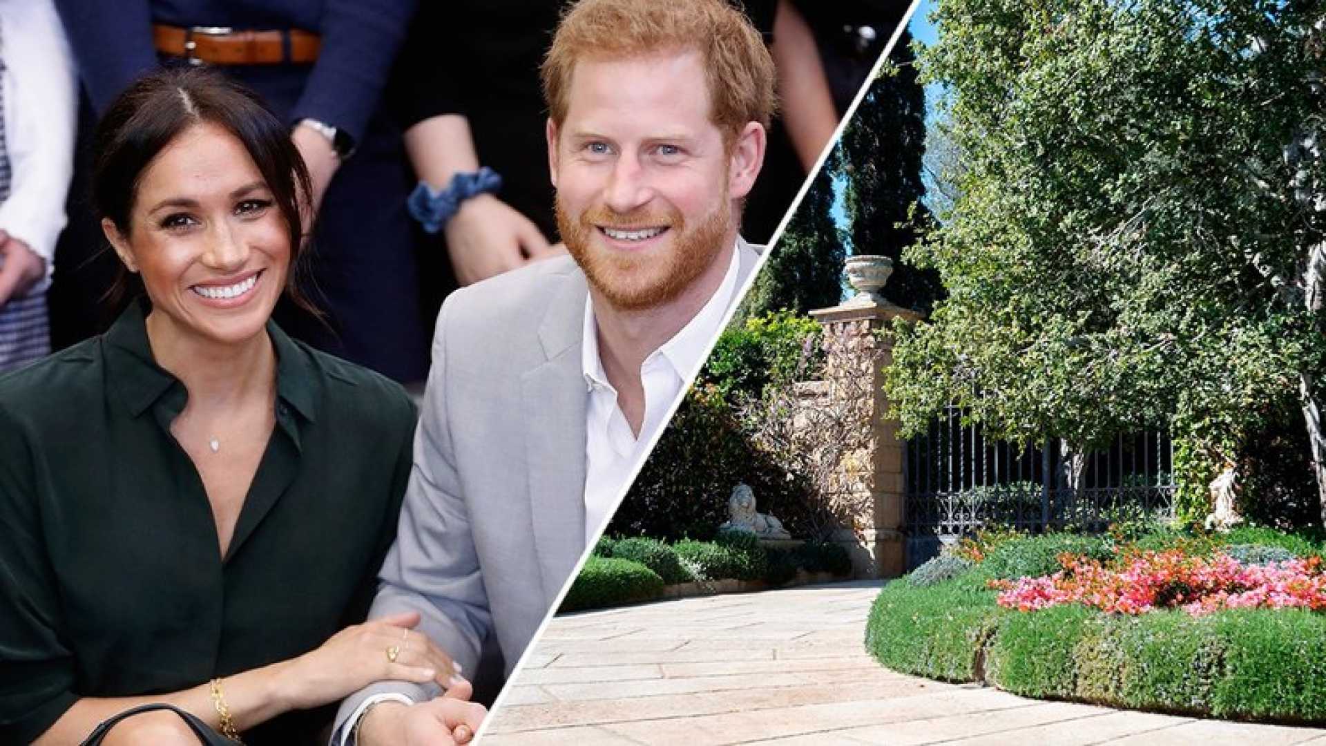 Meghan Markle And Prince Harry In California