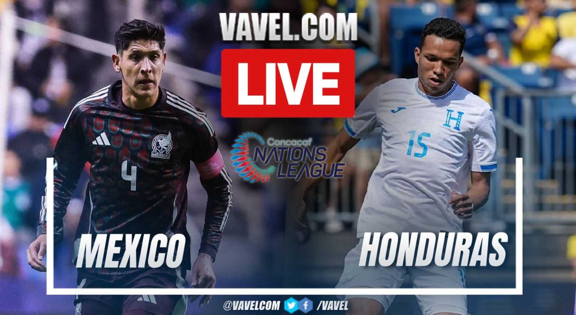 Mexico Vs Honduras Concacaf Nations League Match