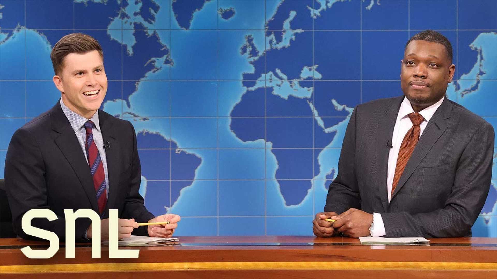 Michael Che And Colin Jost On Snl Weekend Update