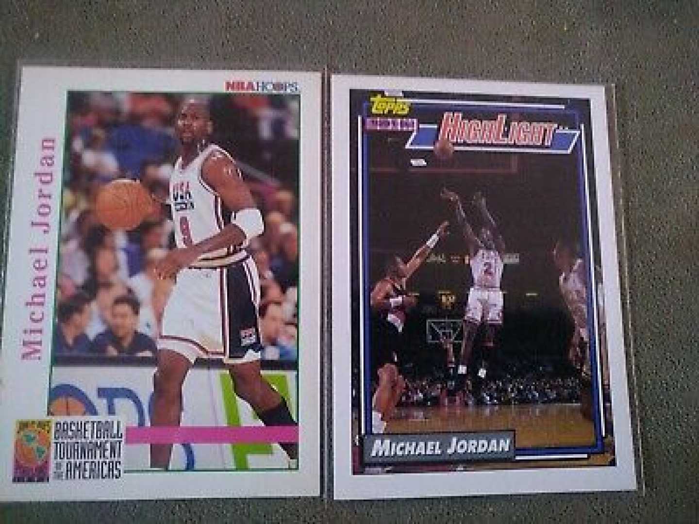 Michael Jordan Sports Cards And Basketball Highlights