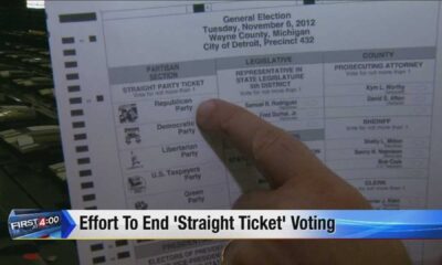 Michigan Election Ballot Split Ticket Voting