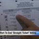 Michigan Election Ballot Split Ticket Voting