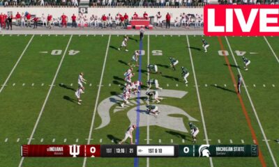 Michigan State Spartans Vs Indiana Hoosiers Football Game