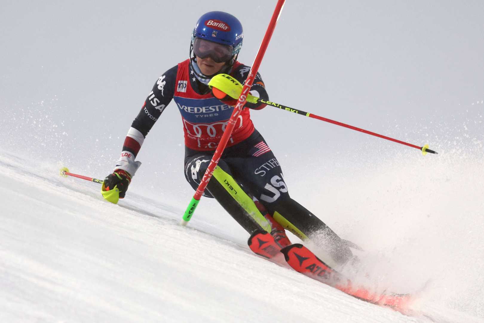 Mikaela Shiffrin World Cup Slalom Levi Finland