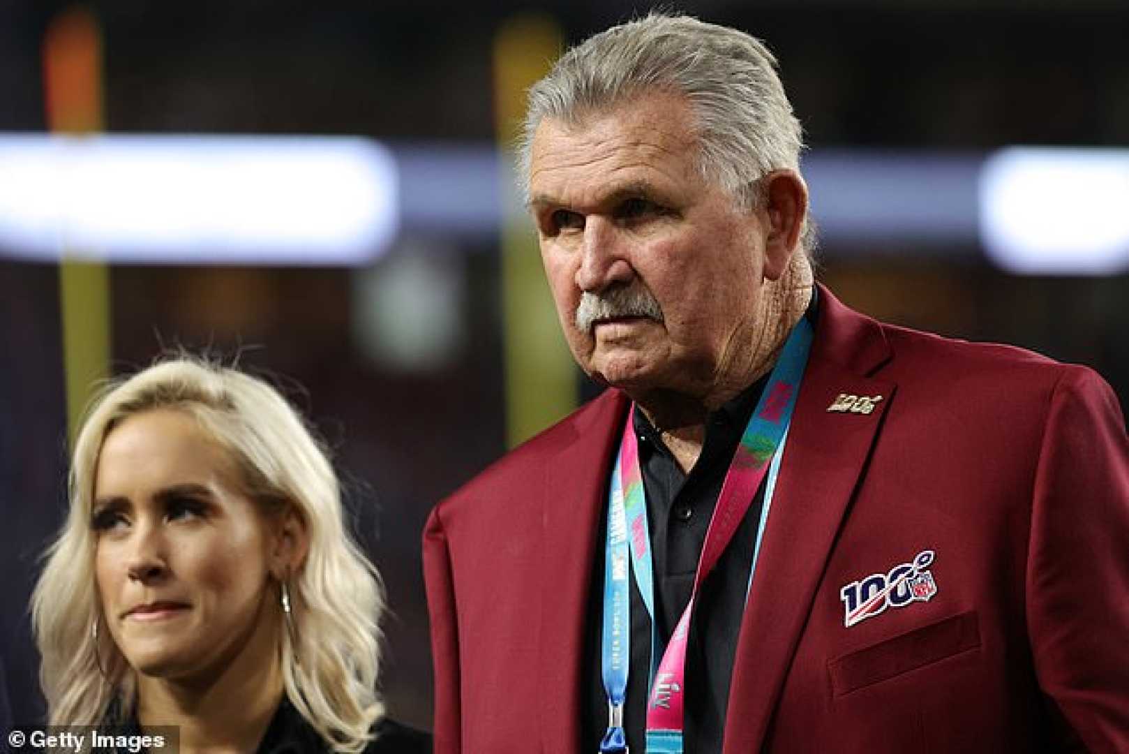 Mike Ditka And His Wife Diana