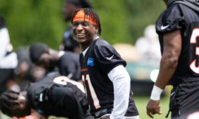 Mike Hilton Cincinnati Bengals Practice