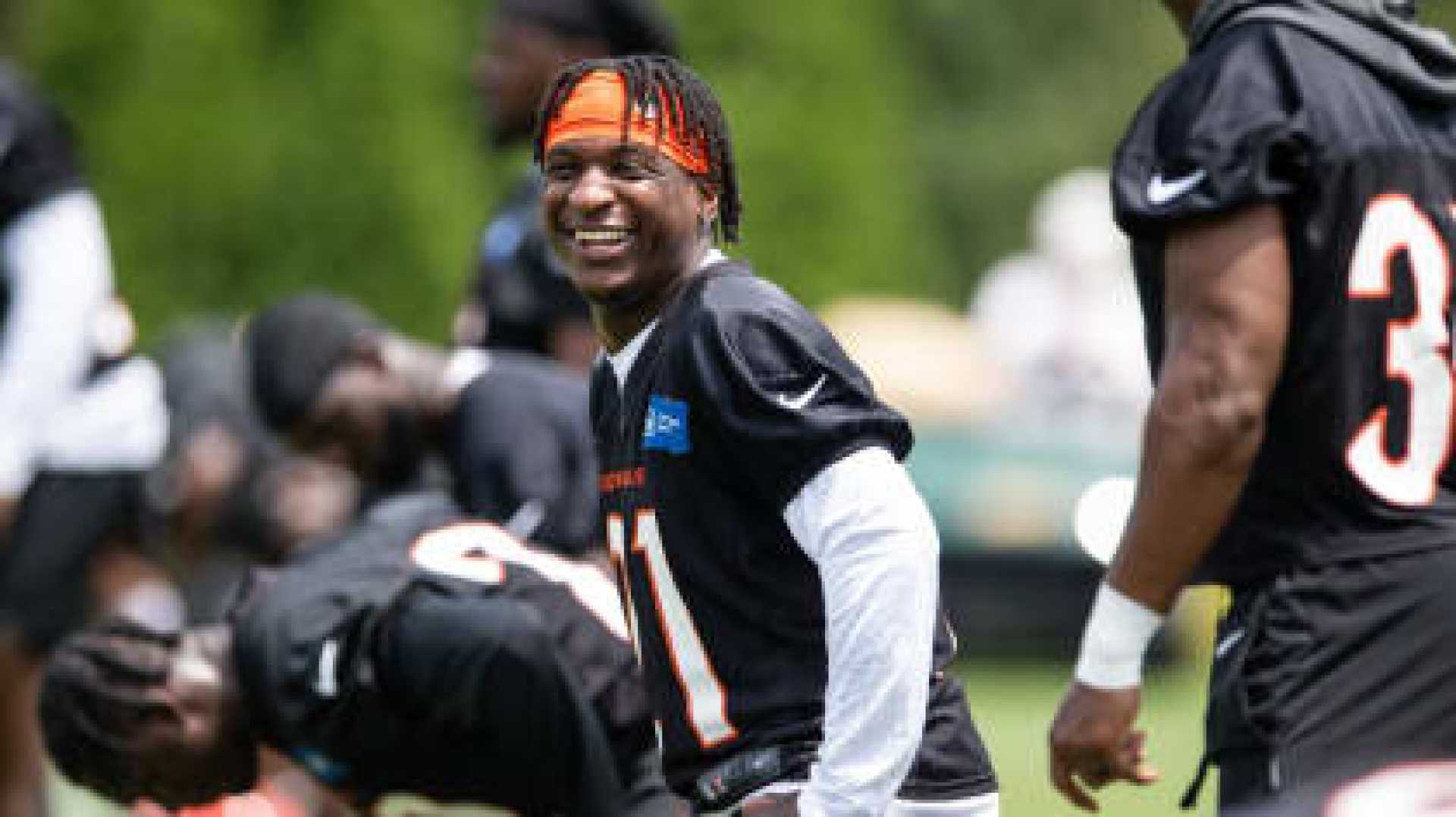 Mike Hilton Cincinnati Bengals Practice