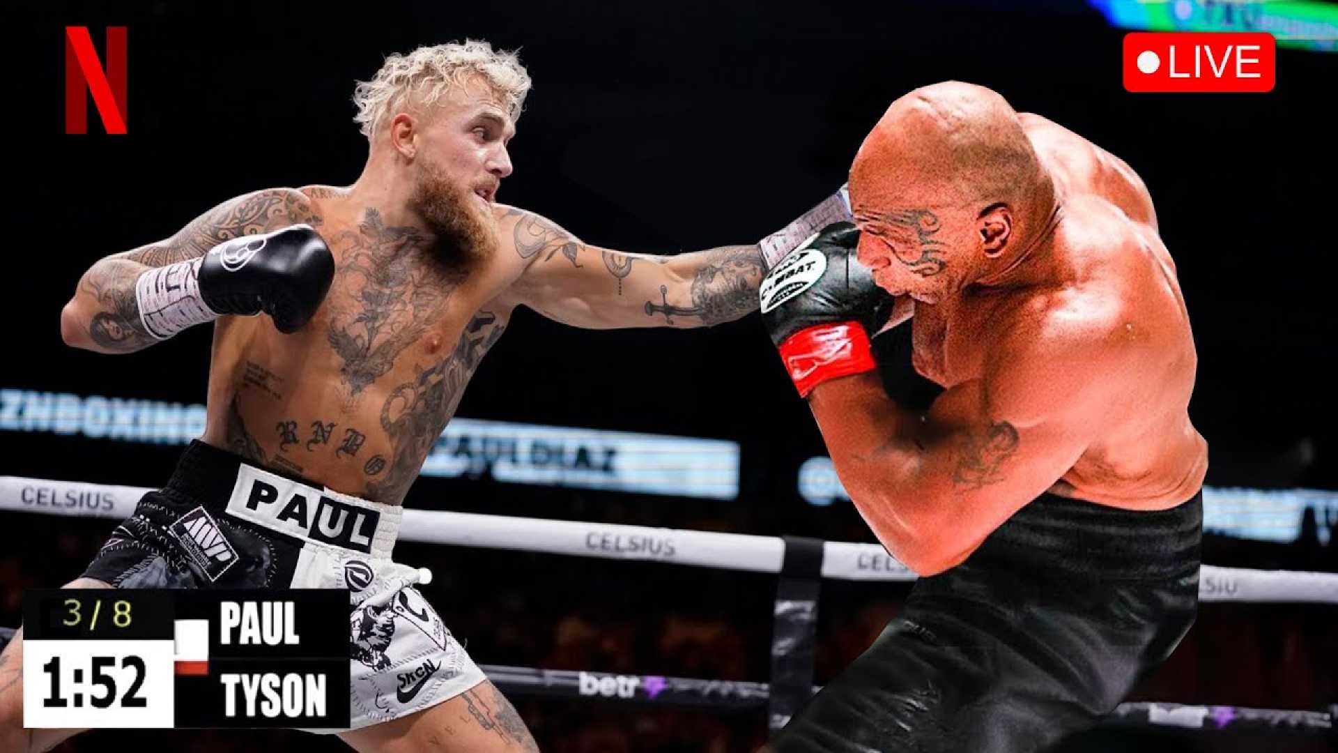 Mike Tyson Vs Jake Paul Boxing Match