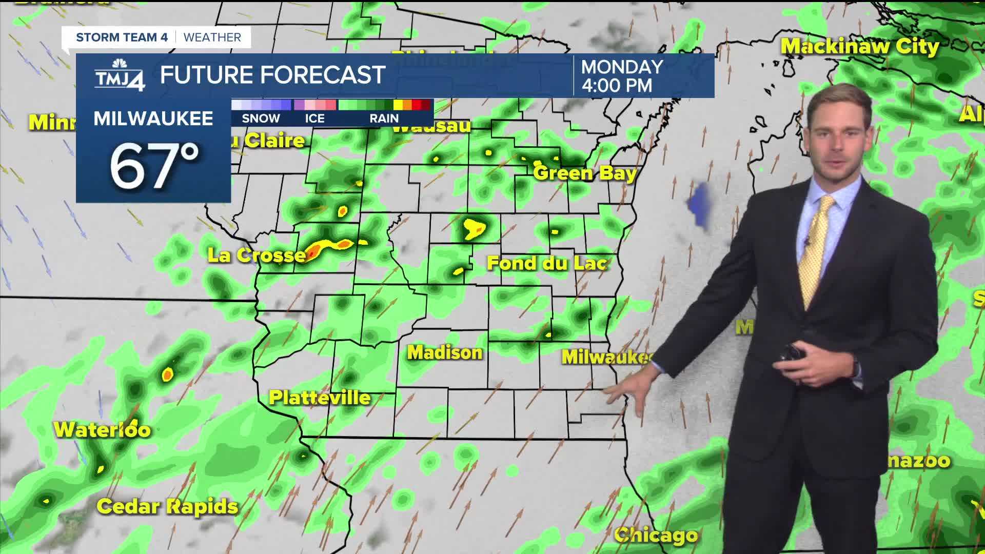 Milwaukee Weather Forecast Rainy Conditions