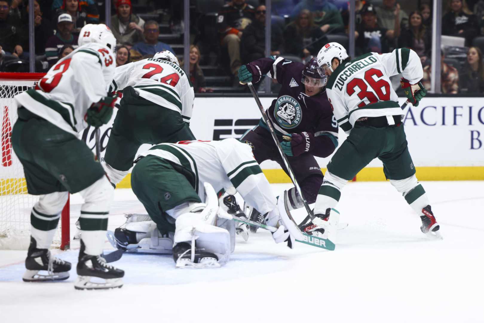 Minnesota Wild Vs Anaheim Ducks Hockey Game