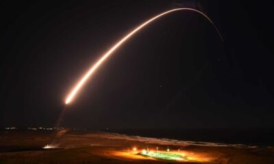 Minuteman Iii Missile Launch Vandenberg Space Force Base