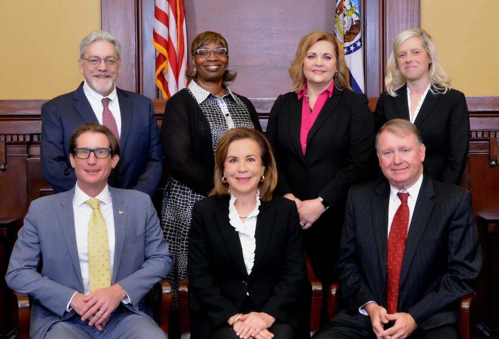 Missouri Supreme Court Justices Kelly C. Broniec And Ginger K. Gooch