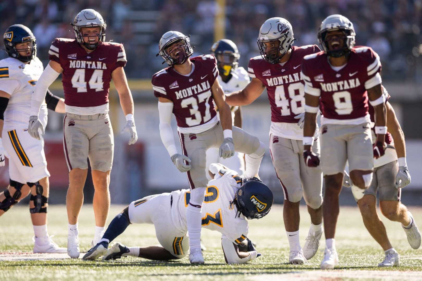 Montana Grizzlies Vs Cal Poly Mustangs Football Game