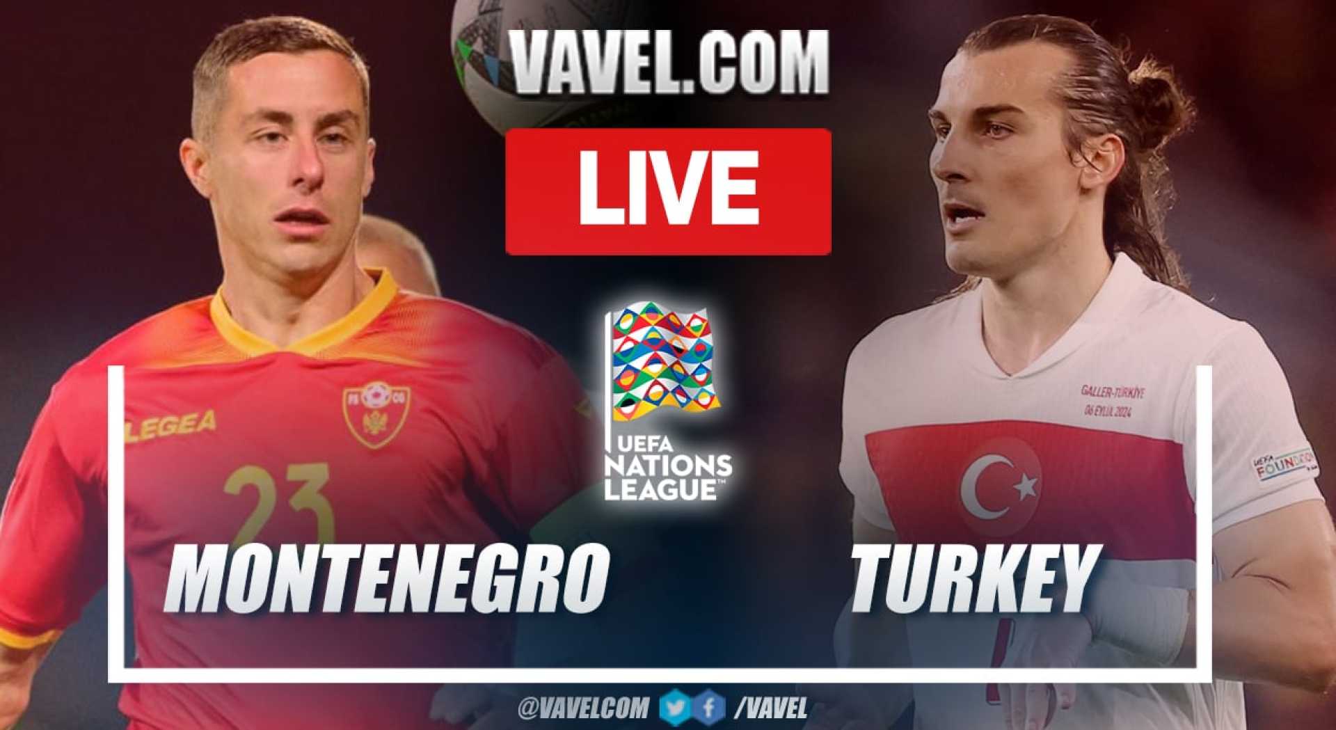 Montenegro Vs Turkey Uefa Nations League