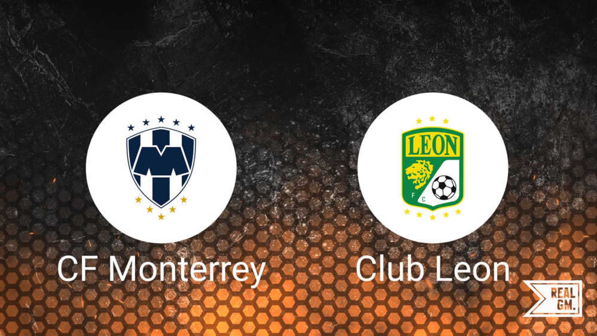 Monterrey Vs León Liga Mx Match