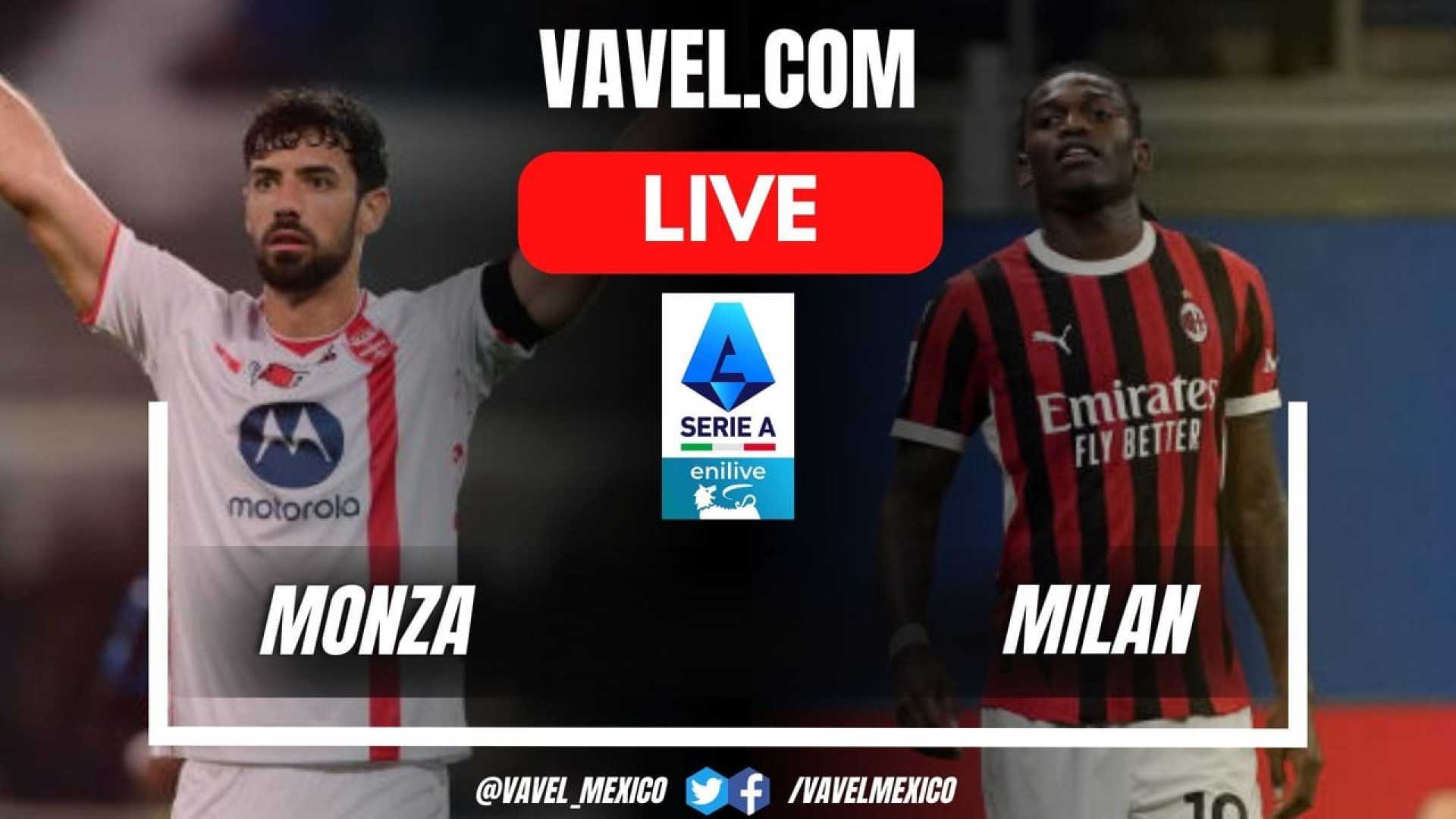 Monza Vs Ac Milan Serie A Match Lineup