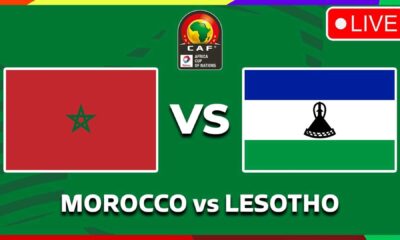 Morocco Vs Lesotho Africa Cup Of Nations 2025 Qualifiers