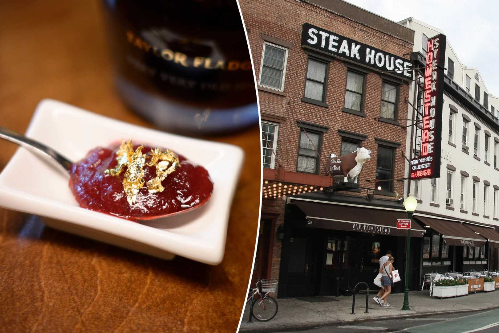 Most Expensive Cranberry Sauce Old Homestead Steakhouse