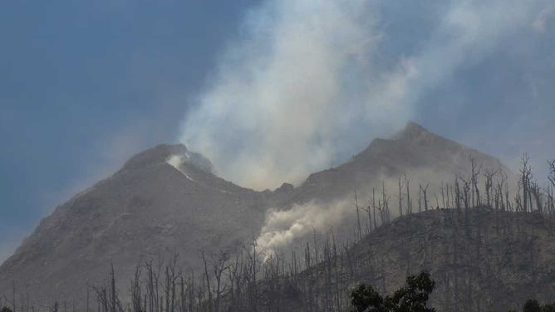 Mount Lewotobi Laki Laki Volcano Eruption Ash Cloud Bali