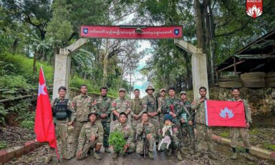 Myanmar Civil War Pro Democracy Fighters Approaching Mandalay