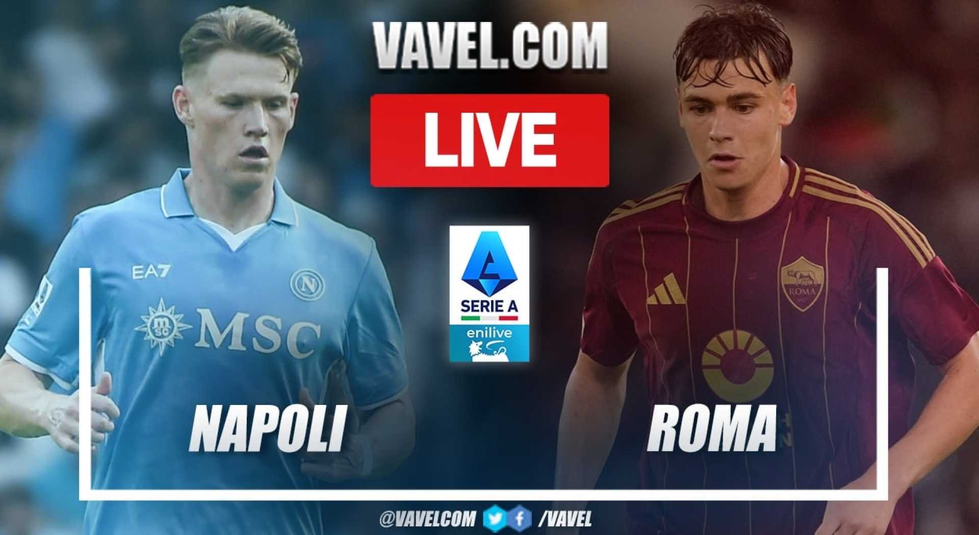 Napoli Vs Roma Serie A Match