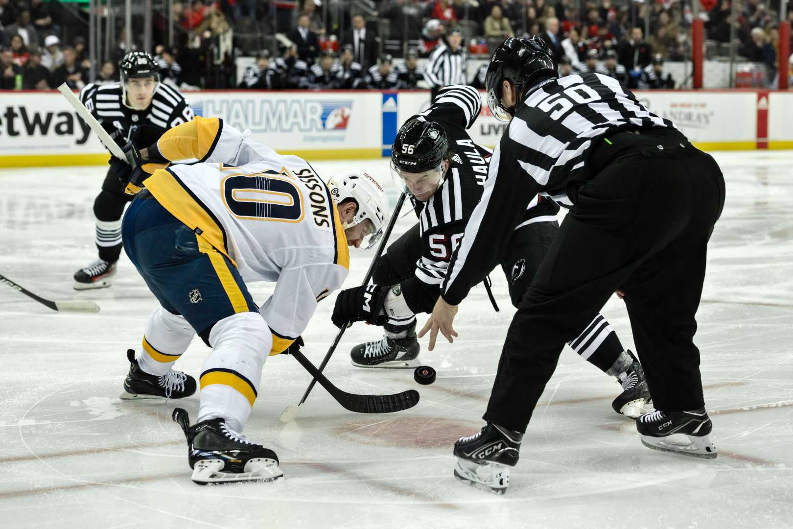 Nashville Predators Vs New Jersey Devils Hockey Game