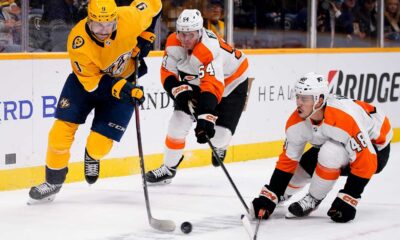 Nashville Predators Vs Philadelphia Flyers Hockey Game