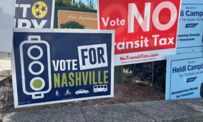 Nashville Tennessee Transit Tax Referendum Results