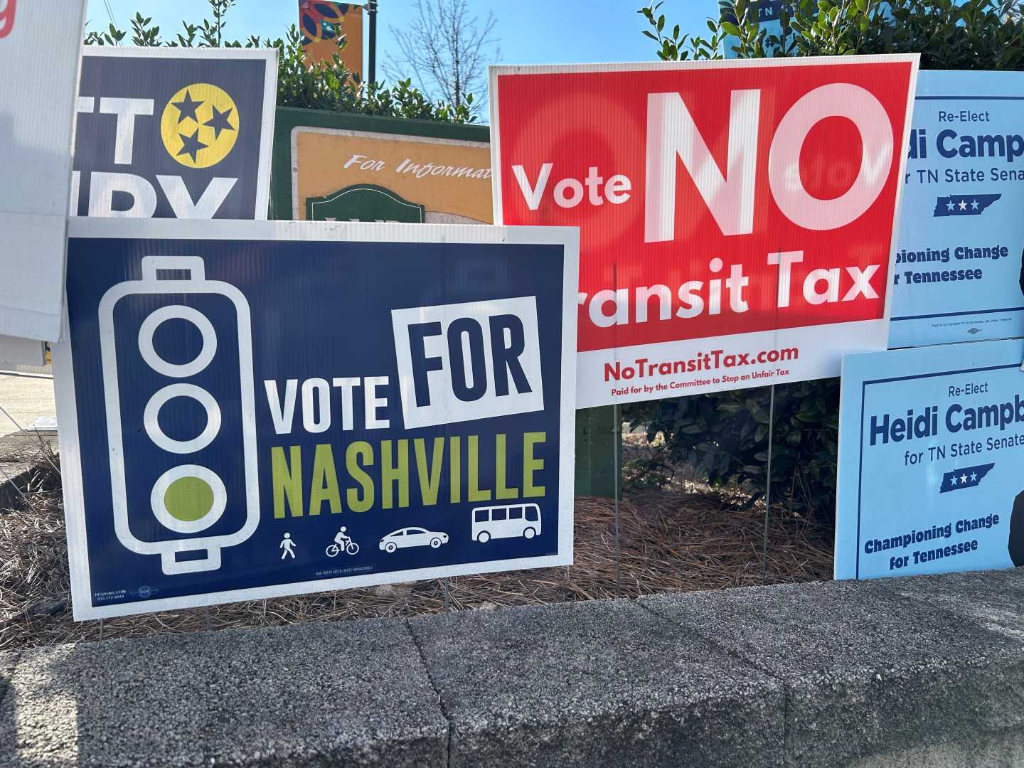 Nashville Tennessee Transit Tax Referendum Results