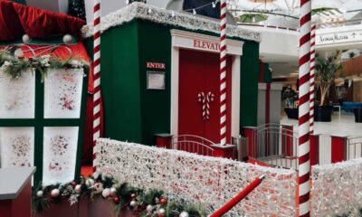 Natick Mall Santa's Elevator Express Holiday Event