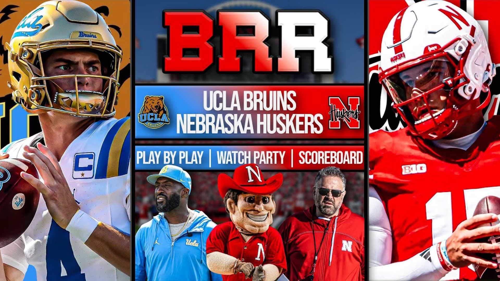 Nebraska Cornhuskers Vs Ucla Bruins Football Game