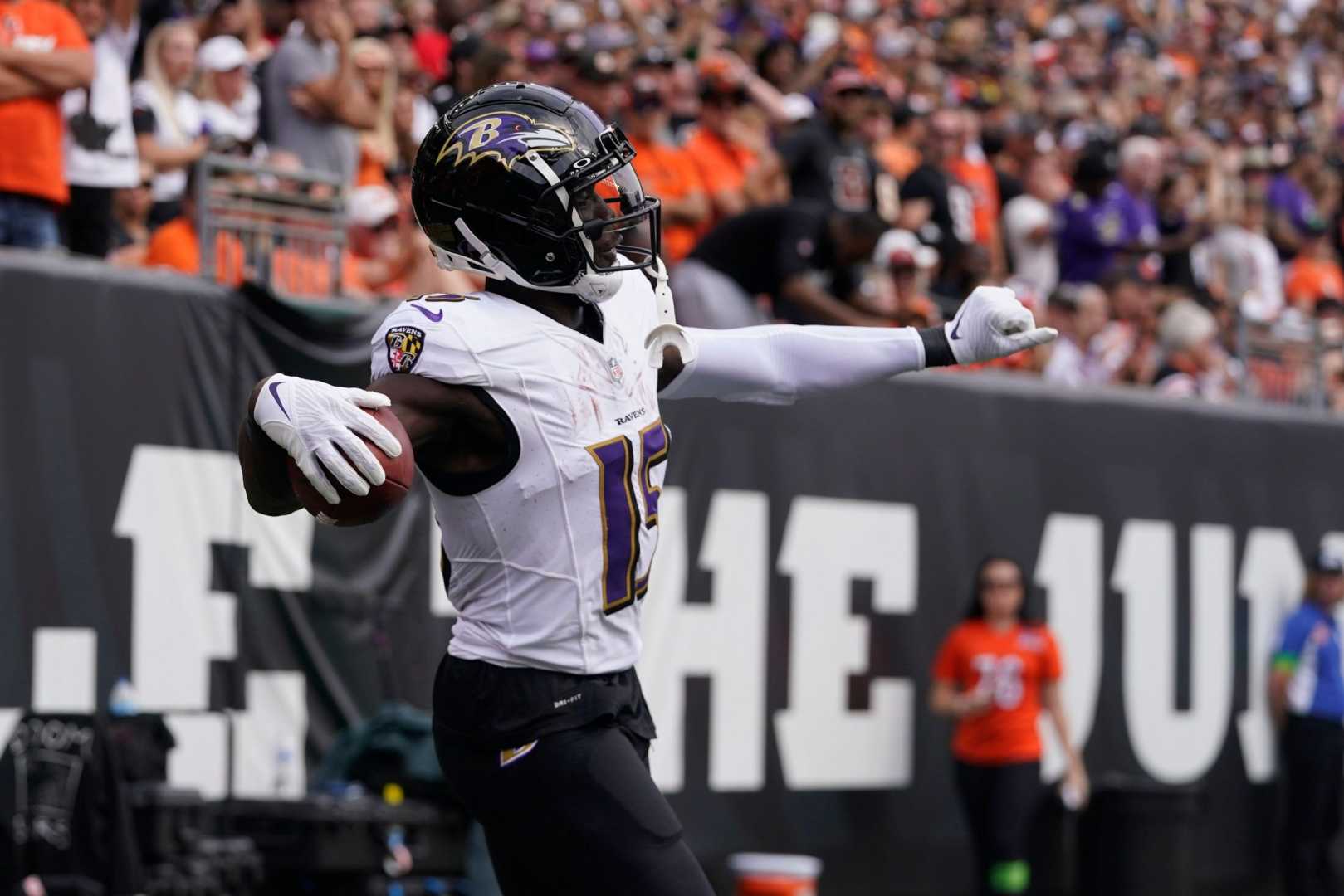 Nelson Agholor Baltimore Ravens Vs Cincinnati Bengals