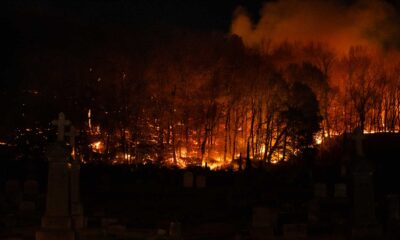 Neversink Mountain Wildfire Reading Pennsylvania