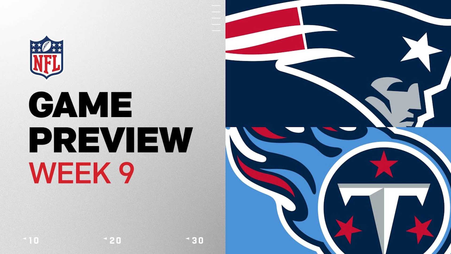 New England Patriots Vs Tennessee Titans Week 9 Game