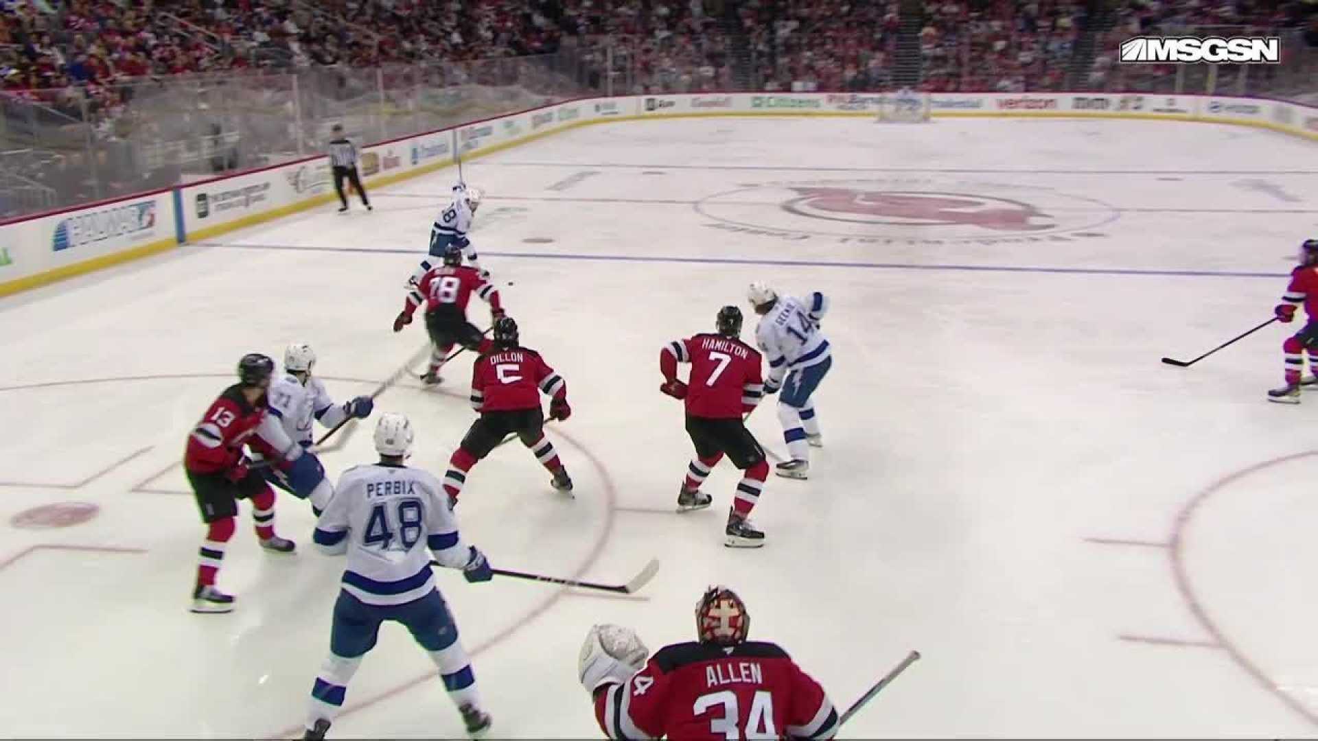 New Jersey Devils Vs Tampa Bay Lightning Hockey Game