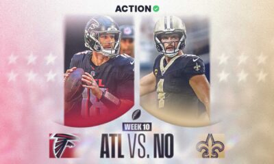 New Orleans Saints Vs Atlanta Falcons Nfl Week 10