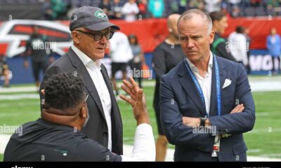 New York Jets Owner Woody Johnson And Christopher Johnson