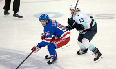 New York Rangers Vs Seattle Kraken Hockey Game