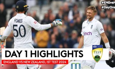 New Zealand Vs England Cricket Test Series 2024