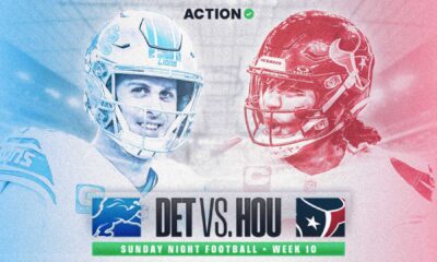 Nfl Week 10 Sunday Night Football Detroit Lions Vs Houston Texans