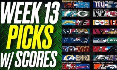 Nfl Week 12 Scores And Week 13 Matchups