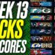 Nfl Week 12 Scores And Week 13 Matchups