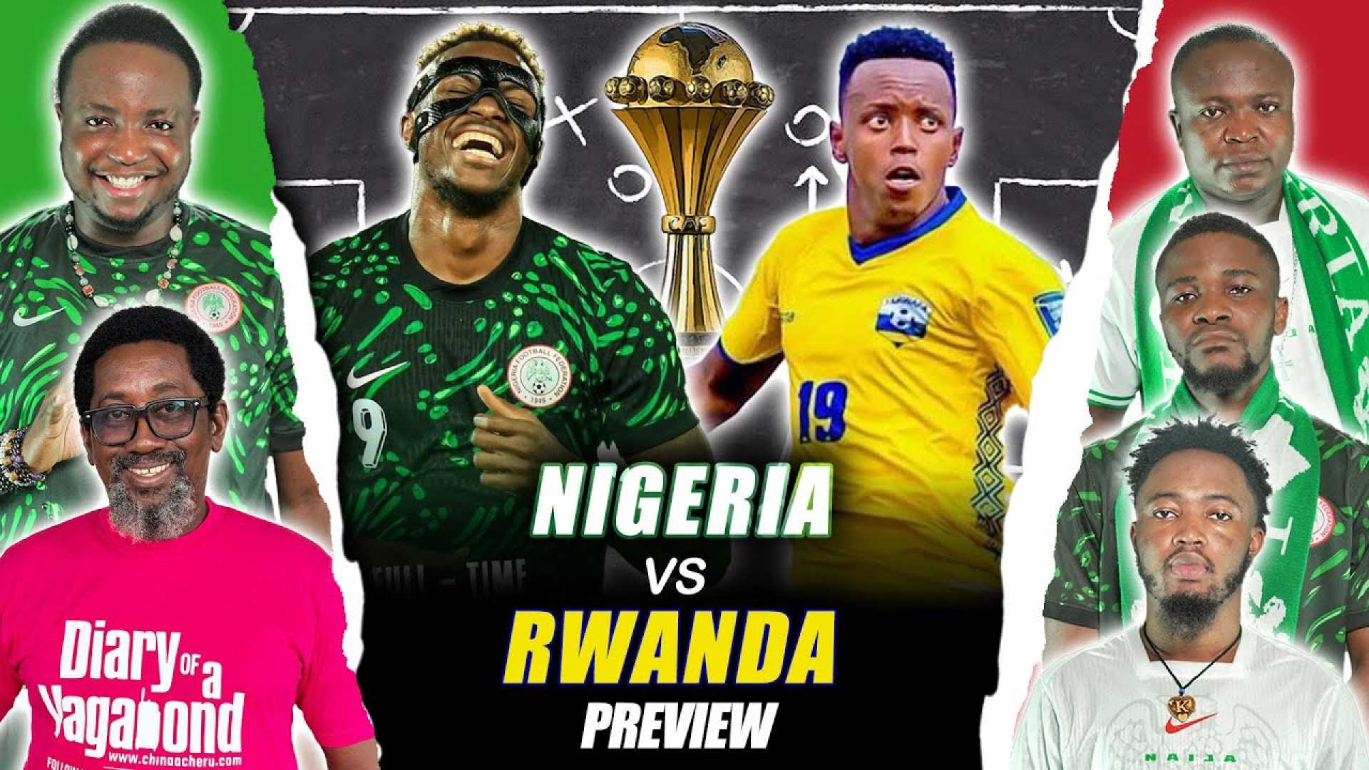 Nigeria Vs Rwanda Afcon 2025 Qualifier