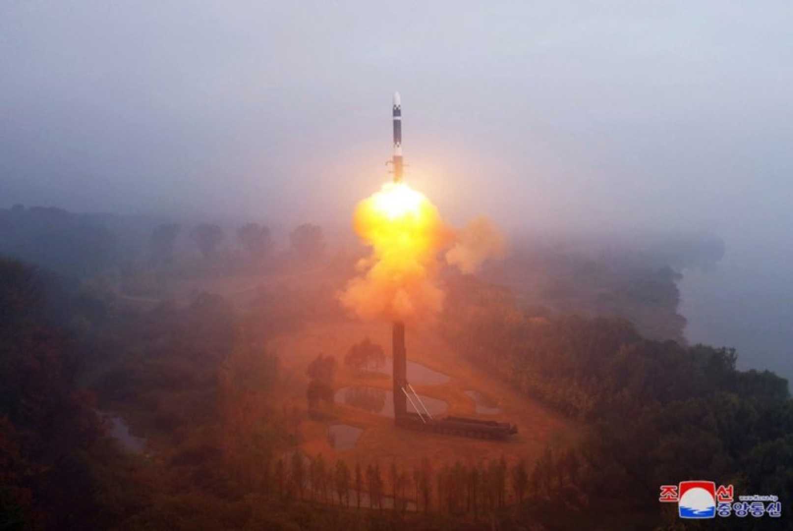 North Korea Hwasong 19 Missile Test