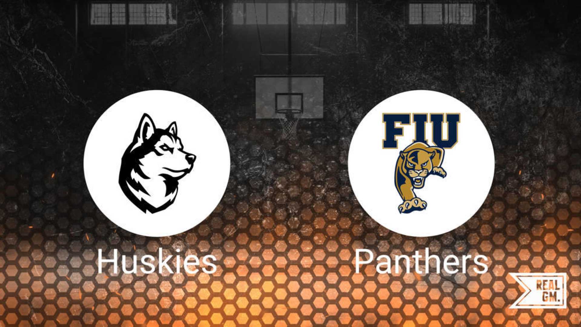 Northeastern Huskies Vs Florida International Golden Panthers Basketball Game