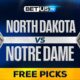 Notre Dame Vs North Dakota Basketball Game