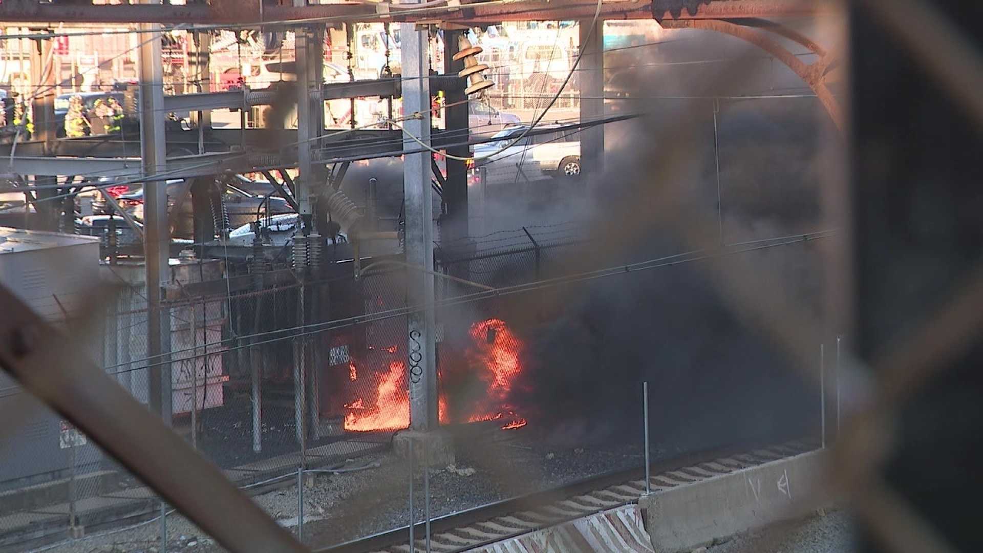 Nyc Brush Fires And Amtrak Track Fires