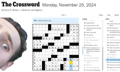 Nyt Crossword Puzzle Clues November 25 26 2024